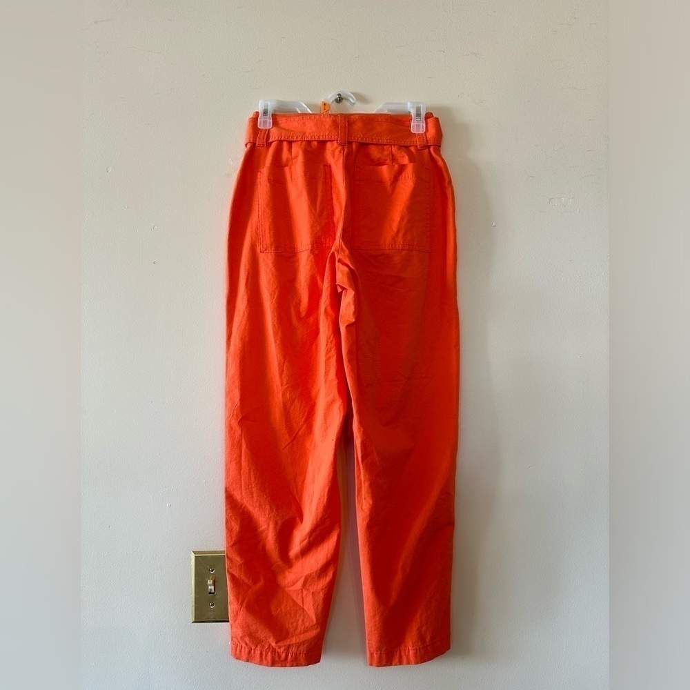 Women's High-Rise Tapered Ankle Tie-Front Pants - A New Day 2 NWOT - Picture 3 of 5